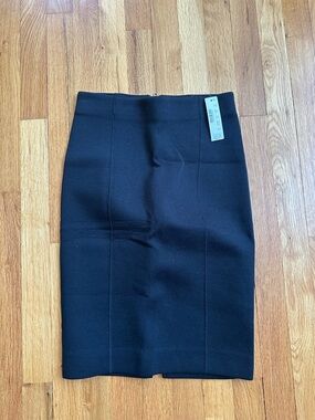 J. Crew Black Pencil Skirt